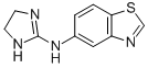 5-Benzothiazolamine,N-(4,5-dihydro-1H-imidazol-2-yl)-(9CI) Struktur