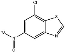 Benzothiazole, 7-chloro-5-nitro- (9CI) Struktur