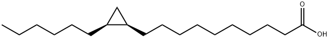 CIS-11,12-METHYLENEOCTADECANOIC ACID Struktur