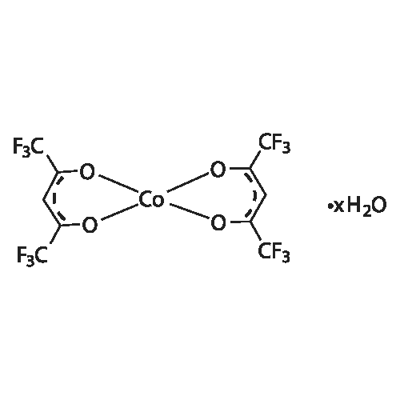 COBALT (II) HEXAFLUORO-2,4-PENTANEDIONATE Struktur