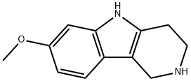 7-methoxy-2,3,4,5-tetrahydro-1H-pyrido[4,3-b]indole Struktur