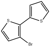 2,2'-Bithiophene, 3-bromo- Struktur