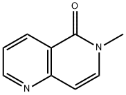 1,6-Naphthyridin-5(6H)-one,6-methyl-(8CI,9CI) Struktur