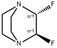 1,4-Diazabicyclo[2.2.2]octane,2,3-difluoro-,trans-(9CI) Struktur