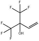 2-VINYLHEXAFLUOROISOPROPANOL Struktur