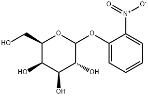 2-nitrophenylgalactoside Struktur