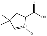 1-Pyrroline-2-carboxylicacid,4,4-dimethyl-,1-oxide(8CI) Struktur