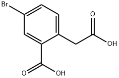 5-BROMO-HOMOPHTHALIC ACID Struktur