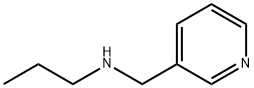 N-(pyridin-3-ylmethyl)propan-1-amine Struktur