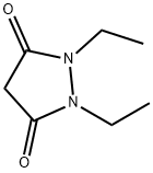 3,5-Pyrazolidinedione,  1,2-diethyl- Struktur