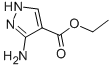 5-AMINO-1H-PYRAZOLE-4-CARBOXYLIC ACID ETHYL ESTER Struktur