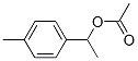 alpha,4-dimethylbenzyl acetate Struktur