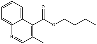 butyl 3-methylquinoline-4-carboxylate Struktur