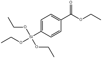 ETHYL-4-(TRIETHOXYSILYL) BENZOATE Struktur