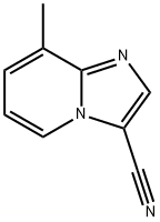 IMidazo[1,2-a]pyridine-3-carbonitrile, 8-Methyl- Struktur