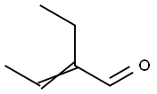 2-ETHYLCROTONALDEHYDE Struktur