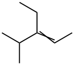 3-ETHYL-4-METHYL-2-PENTENE Struktur