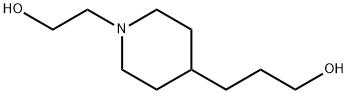 1-(2-HYDROXYETHYL)-4-(3-HYDROXYPROPYL)PIPERIDINE Struktur