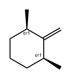 CIS-1,3-DIMETHYL-2-METHYLENECYCLOHEXANE Struktur