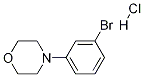 4-(3-Bromophenyl)morpholine, HCl Struktur