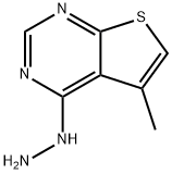 4-HYDRAZINO-5-METHYLTHIENO[2,3-D]PYRIMIDINE