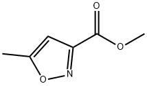 Methyl 5-methylisoxazole-3-carboxylate Structure