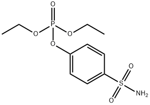 Phosphoric acid 4-(aminosulfonyl)phenyldiethyl ester Struktur