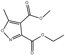 ETHYL-METHYL-5-METHYL-3,4-ISOXAZOLE DICARBOXYLATE Struktur