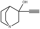 1-Azabicyclo[2.2.2]octan-3-ol, 3-ethynyl- (9CI) Struktur