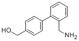 2'-(AMINOMETHYL)-BIPHENYL-4-METHANOL Struktur