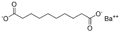 barium sebacate Struktur