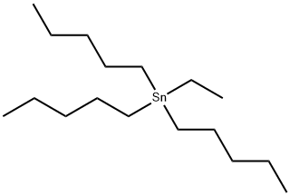 ETHYLTRIPENTYLTIN Struktur