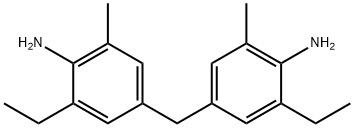 4,4'-Methylenebis(2-ethyl-6-methylaniline) Struktur