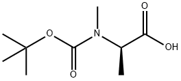 BOC-N-methyl-D-alanine Struktur