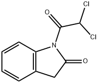 1-(2,2-Dichloro-acetyl)-1,3-dihydro-indol-2-one Struktur