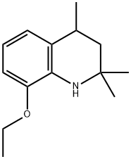 Quinoline, 8-ethoxy-1,2,3,4-tetrahydro-2,2,4-trimethyl- (9CI) Struktur