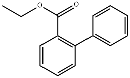 ETHYL BIPHENYL-2-CARBOXYLATE Struktur