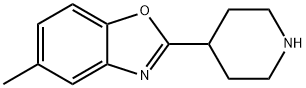 5-methyl-2-piperidin-4-yl-1,3-benzoxazole Struktur