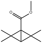 2,2,4,4-Tetramethylbicyclo[1.1.0]butane-1-carboxylic acid methyl ester Struktur