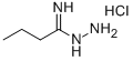 BUTYRIMIDOHYDRAZIDE HYDROCHLORIDE Struktur