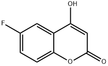 6-FLUORO-4-HYDROXYCOUMARIN Struktur