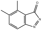 3H-Indazol-3-one,  4,5-dimethyl- Struktur