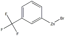 (3-(Trifluoromethyl)phenyl)zinc bromide, 0.50 M in THF Struktur