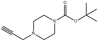 tert-Butyl 4-(prop-2-ynyl)piperazine-1-carboxylate Struktur