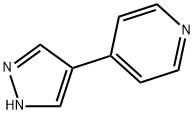 4-(1H-PYRAZOL-4-YL)PYRIDINE
 Struktur