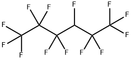 1,1,1,2,2,3,3,4,5,5,6,6,6-Tridecafluorohexane Struktur