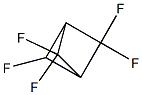 Bicyclo[1.1.1]pentane, 2,2,4,4,5-pentafluoro- (9CI) Struktur