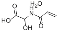 2-ACRYLAMIDOGLYCOLIC ACID MONOHYDRATE Struktur