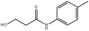 3-hydroxy-N-p-tolylpropanamide Struktur