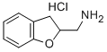 1-(2,3-DIHYDRO-1-BENZOFURAN-2-YL)METHANAMINE HYDROCHLORIDE Struktur